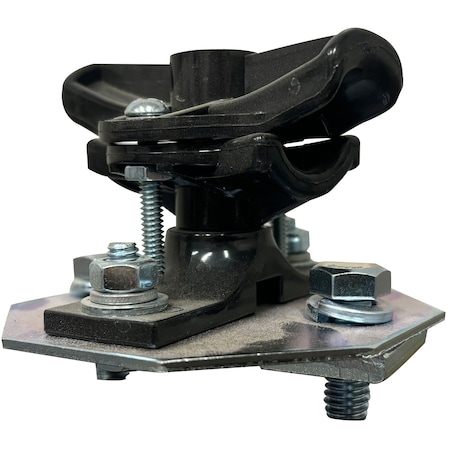 Starke Air Hose Festoon End Clamp, Zinc/Plastic S100-AET